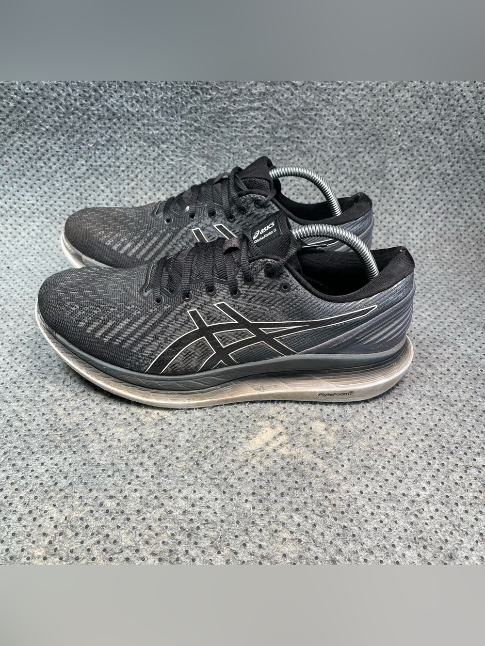 Asics GlideRide 2 Black Running Shoes Size 9.5 Men’s